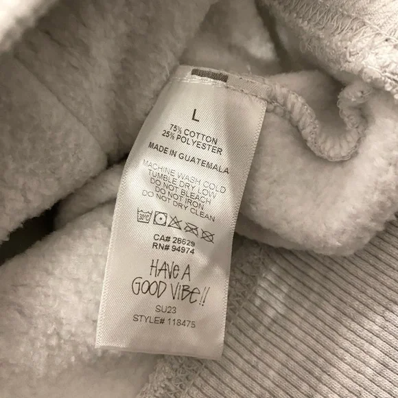 Stussy - Basic Stussy Embroidered Hoodie - Size Large - Picture 10 of 15